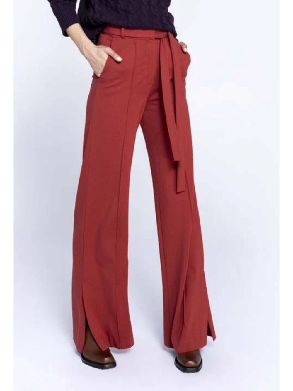IVKO red wide leg pants